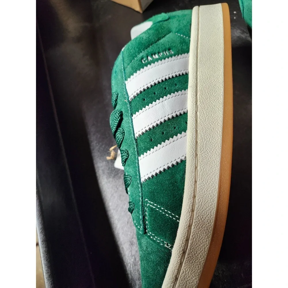 Adidas Campus 00s Originals Size 9.5 Green/cloud White Big Strings NWT - Picture 5 of 10